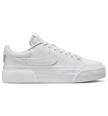 Nike Court Legacy Lift Triple White (Women's) - authentic Nike sneakers