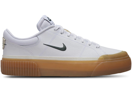Nike Court Legacy Lift White Vintage Green Gum (Women's) - authentic Nike sneakers