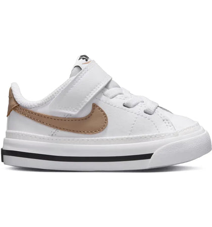 Nike Court Legacy White Black Hemp (TD) - authentic Nike sneakers