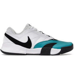 Nike Court Lite 4 White Radiant Emerald Black - authentic Nike sneakers