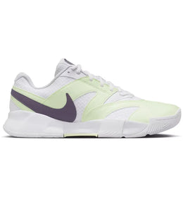 Nike Court Lite 4 White Volt Dark Raisin - authentic Nike sneakers