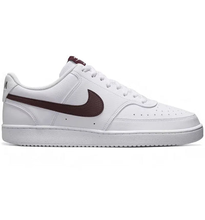 Nike Court Vision Low Next Nature White Burgundy Crush - authentic Nike sneakers