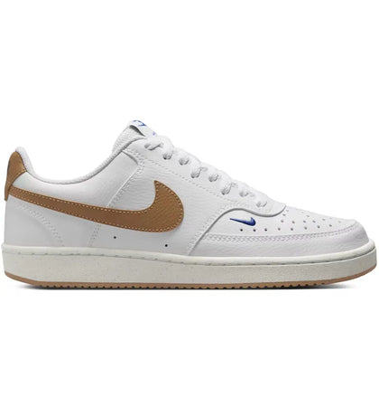 Nike Court Vision Low Next Nature White Game Royal Sail Flax (Women's) - authentic Nike sneakers