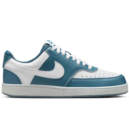 Nike Court Vision Low Next Nature White Smoky Blue (Women's) - authentic Nike sneakers