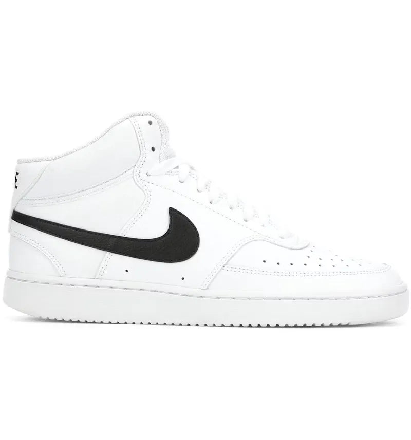 Nike Court Vision Mid White Black - vue 360