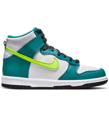 Nike Dunk High Bright Spruce Volt (GS) - authentic Nike sneakers