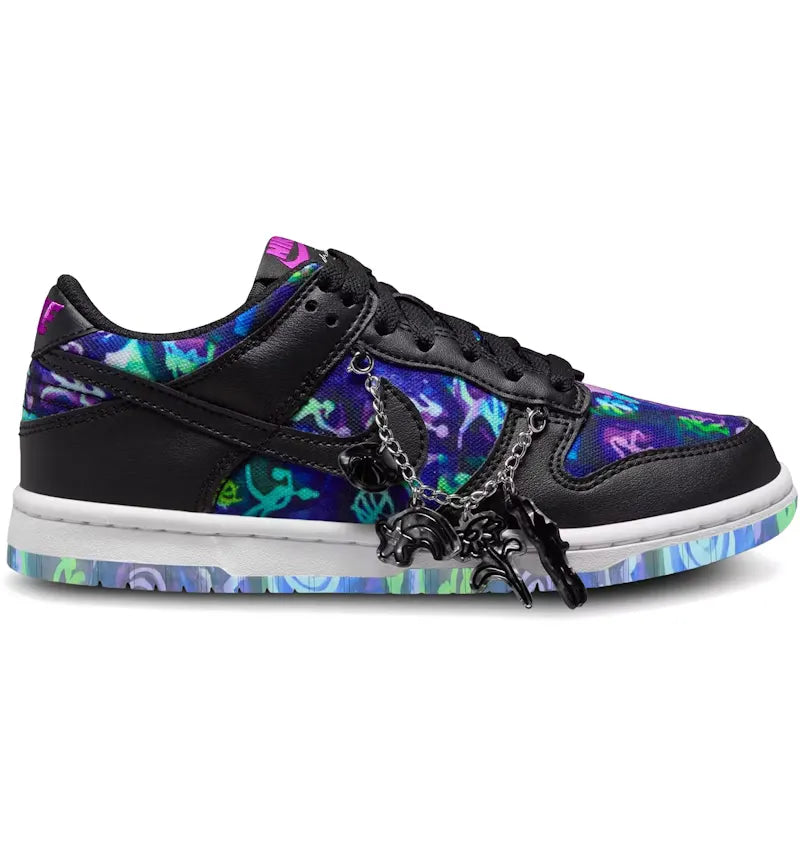 Nike Dunk Low Andrea Bergart Black Vivid Purple (GS) - vue 360