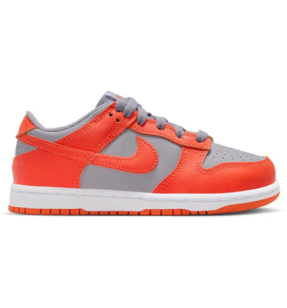Nike Dunk Low Cement Grey Team Orange (PS) - authentic Nike sneakers