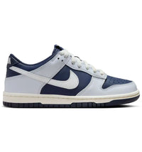 Nike Dunk Low Football Grey Midnight Navy (GS)