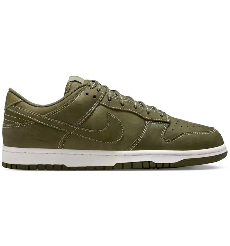 Nike Dunk Low Medium Olive Summit White - vue 360