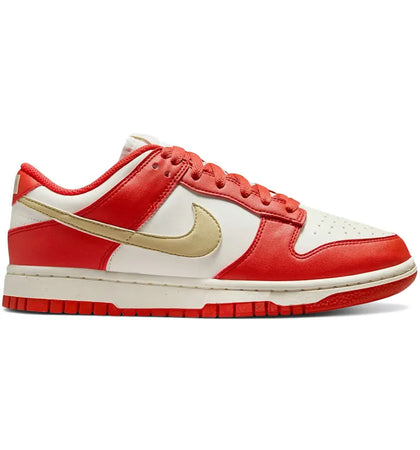 Nike Dunk Low Next Nature Light Crimson Team Gold (Women's) - authentic Nike sneakers