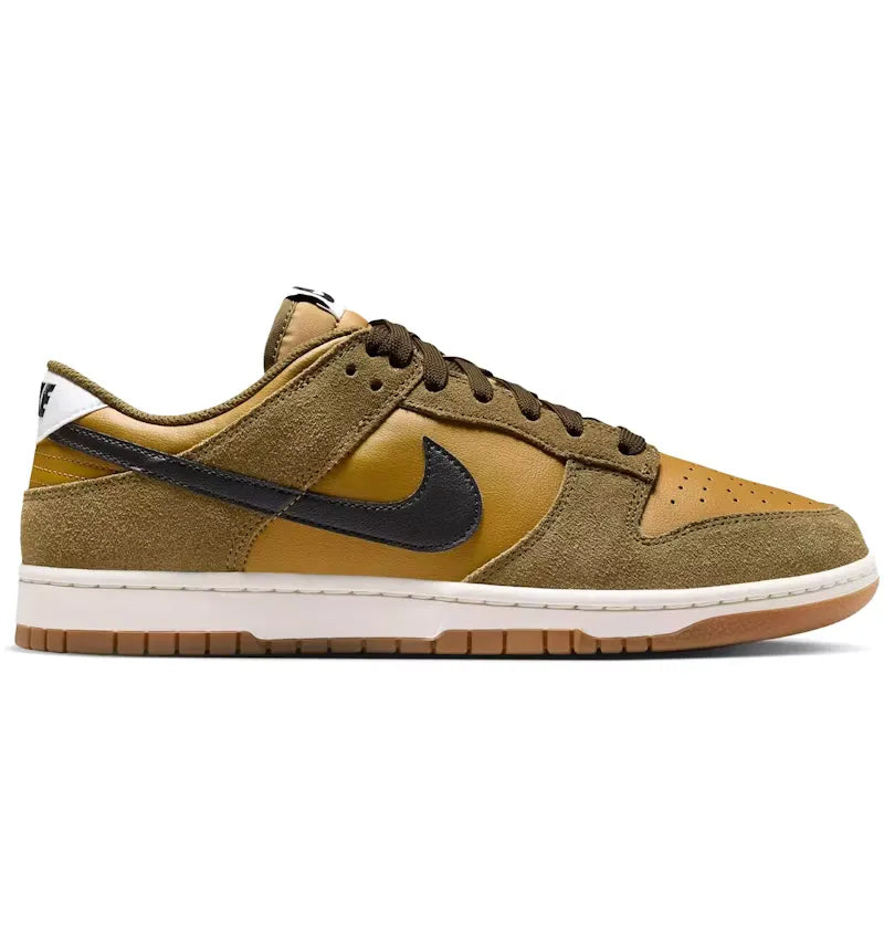 Nike Dunk Low Retro SE Ochre Olive Flak Gum - vue 360