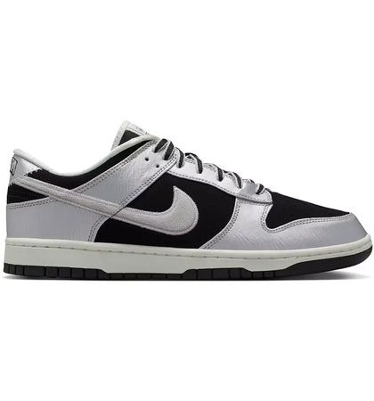 Nike Dunk Low Retro Starter Jacket Metallic Silver Black - authentic Nike apparel