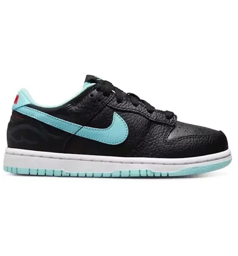 Nike Dunk Low SE Barber Shop Black (PS) - vue 360