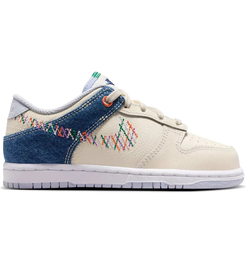 Nike Dunk Low Soft Pearl Blue Denim (PS) - vue 360