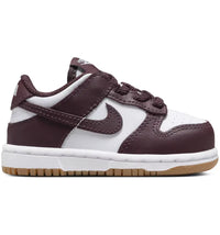 Nike Dunk Low White Gum Light Brown Burgundy Crush (TD)