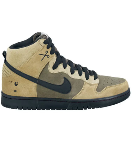 Nike SB Dunk High Chrome Ball Incident - authentic Nike sneakers