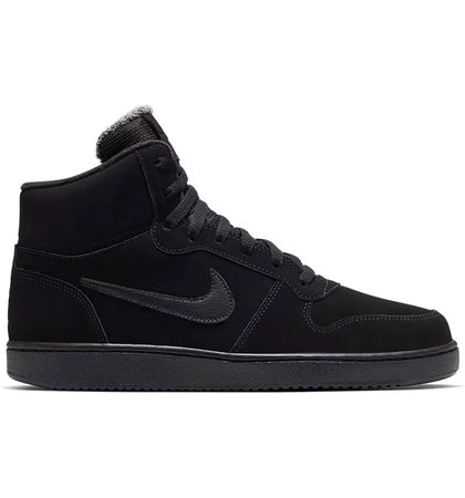 Nike Ebernon Mid SE Triple Black - authentic Nike sneakers