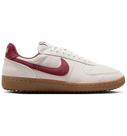 Nike Field General Suede Light Bone Dark Team Red (Women's) - authentic Nike sneakers