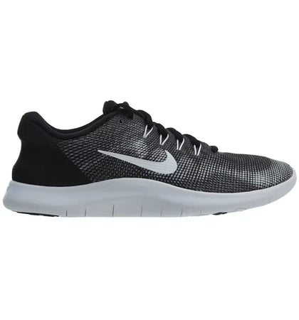 Nike Flex 2018 RN Black White Black - authentic Nike sneakers