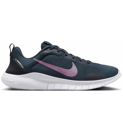Nike Flex Experience Run 12 Armory Navy Black Football Grey Plum Dust (Women's) - authentic Nike sneakers