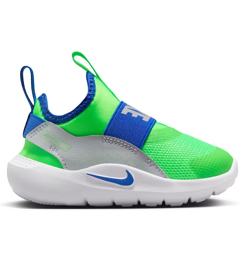 Nike Flex Runner 4 Green Strike Game Royal (TD) - vue 360