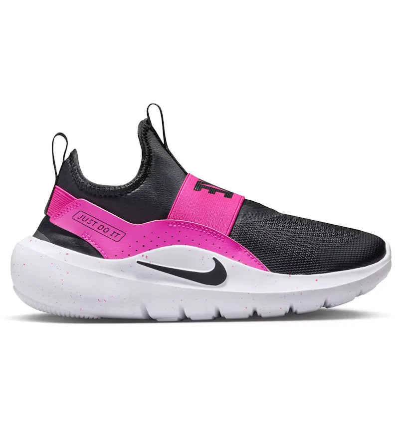 Nike Flex Runner 4 Laser Fuchsia White Black (GS) - vue 360