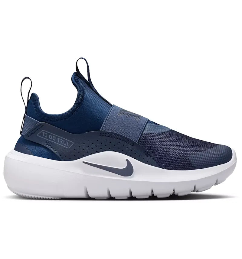 Nike Flex Runner 4 Midnight Navy Blue Void Black (PS) für Chinder - vue 360