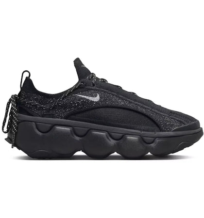 Nike Flyknit Bloom Black Metallic Silver (Women's) - authentic Nike sneakers