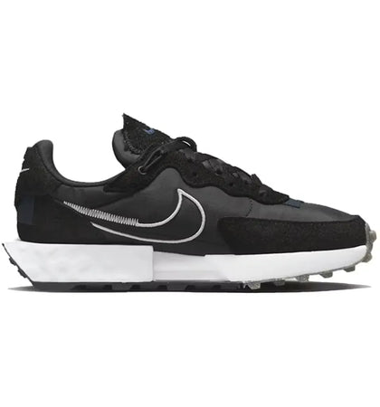Nike Fontanka Waffle Black White (Women's) - authentic Nike sneakers