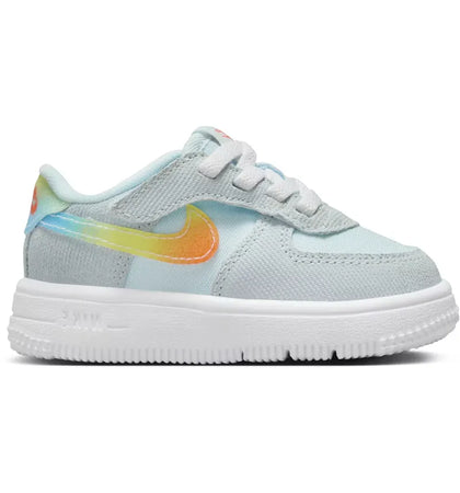 Nike Force 1 Low EasyOn Glacier Blue Light Lemon Twist Aquarius Blue Total Orange (I) - authentic Nike sneakers