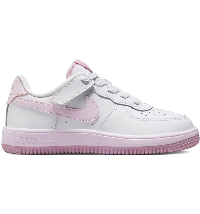 Nike Force 1 Low EasyOn White Elemental Pink Pink Foam (PS) - vue 360