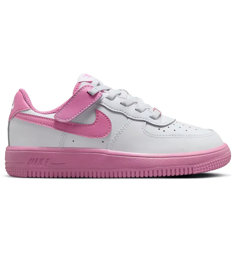Nike Force 1 Low EasyOn White Magic Flamingo (PS) - vue 360