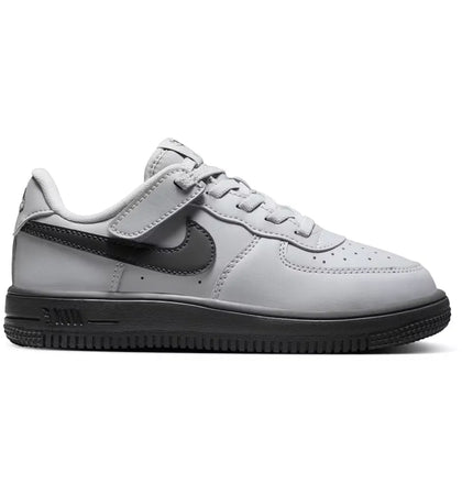 Nike Force 1 Low EasyOn Wolf Grey Dark Smoke Grey (PS) - authentic Nike sneakers