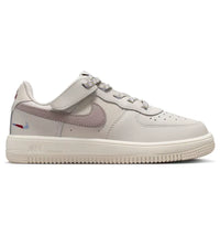 Nike Force 1 Low LV8 EasyOn Light Orewood Brown Burgundy Crush Comet Blue (PS)