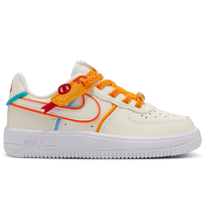 Nike Force 1 Low LV8 EasyOn Sail White (PS) - authentic Nike sneakers