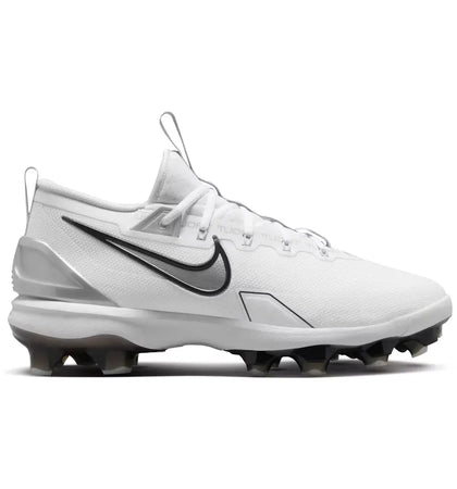 Nike Force Trout 9 Elite MCS White Black Pure Platinum Metallic Silver - authentic Nike sneakers