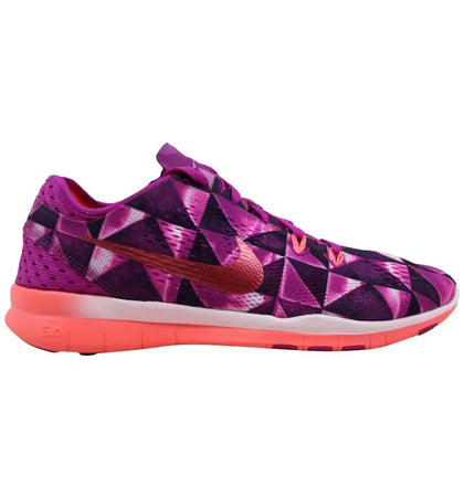 Nike Free 5.0 TR FIT 5 PRT Fuchsia Flash/Hot Lava-Fuchsia Glow-White (Women's) - authentic Nike sneakers