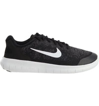 Nike Free Rn 2017 Black White Dark Grey (GS)