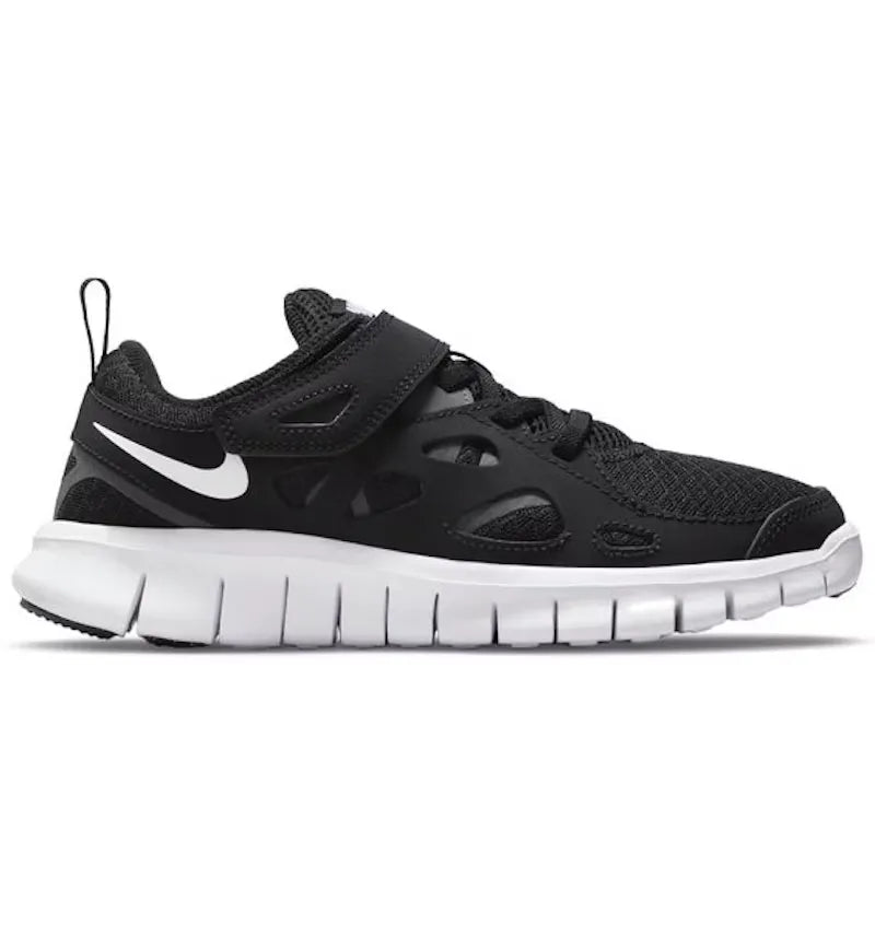 Nike Free Run 2 Black White (PS) - vue 360