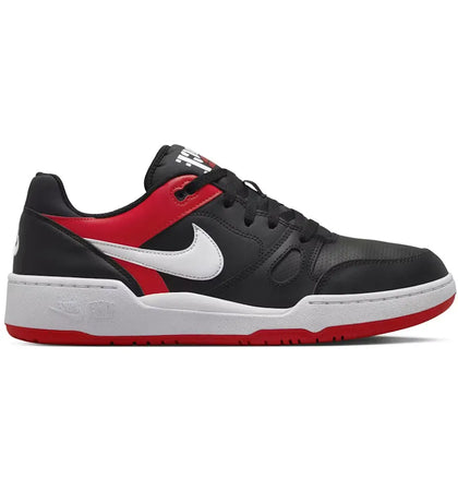 Nike Full Force Low Black University Red White - authentic Nike sneakers