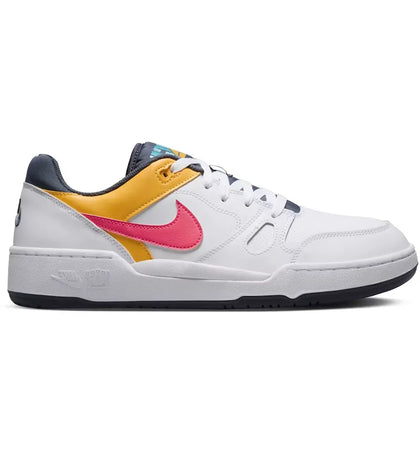 Nike Full Force Low White Thunder Blue Dusty Cactus Racer Pink - authentic Nike sneakers