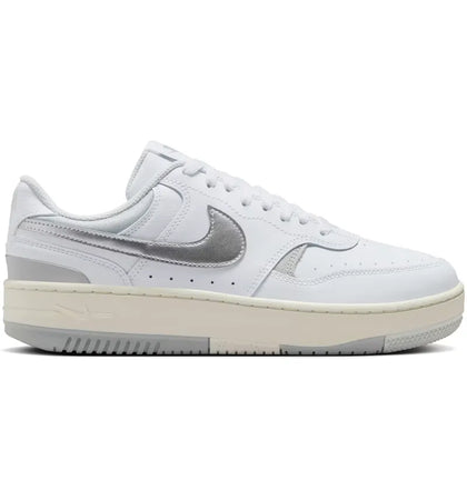 Nike Gamma Force White Light Smoke Grey Photon Dust Metallic Silver (Women's) - authentic Nike sneakers
