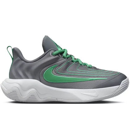 Nike Giannis Immortality 4 Smoke Grey Wolf Grey Dark Smoke Grey Stadium Green (GS) - authentic Nike sneakers