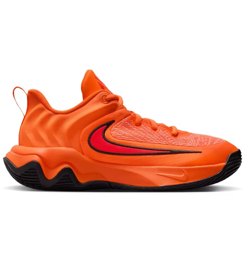 Nike Giannis Immortality 4 Total Orange Black Bright Crimson (GS) - vue 360