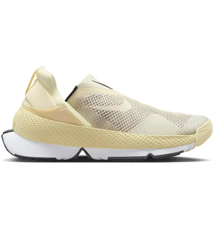 Nike Go FlyEase Alabaster Muslin White Black (Women's) - authentic Nike sneakers