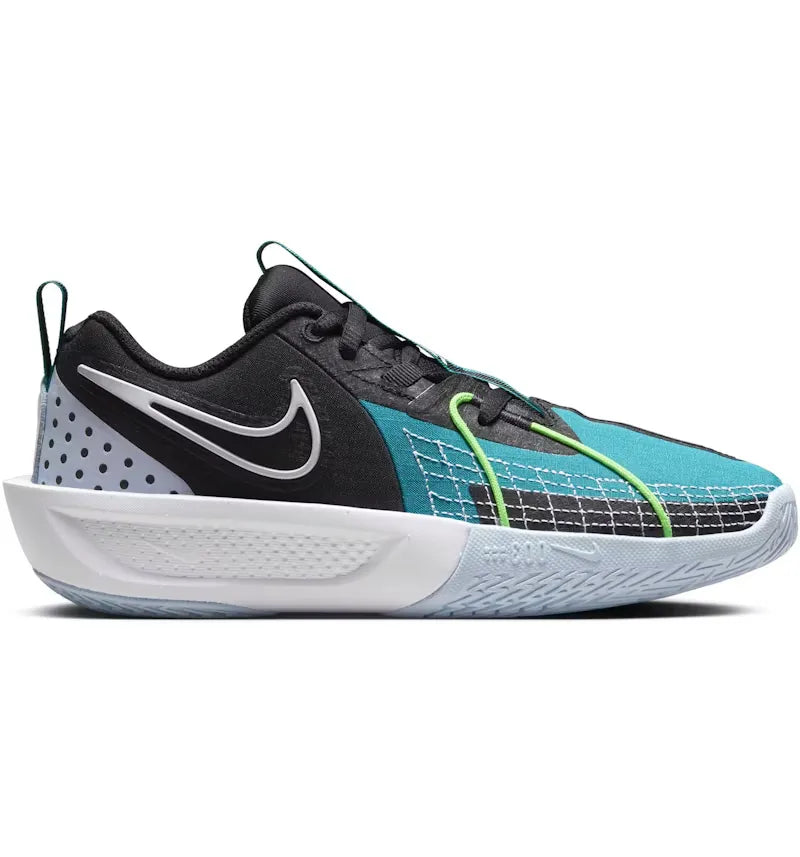 Nike GT Cut 3 Black Aquamarine Light Armory Blue White (GS) - vue 360