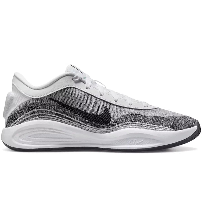Nike GT Hustle Academy White Black - vue 360