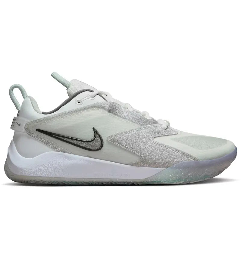 Nike HyperAce 3 SE Glitter Pack White Pure Platinum Silver - vue 360