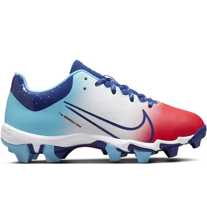 Nike Hyperdiamond 4 Keystone Light Crimson Baltic Blue White Deep Royal Blue (GS) - authentic Nike sneakers